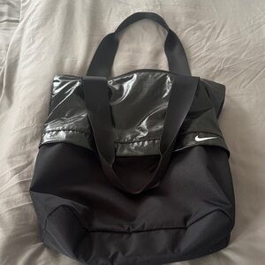 Black Nike Workout Tote Bag
